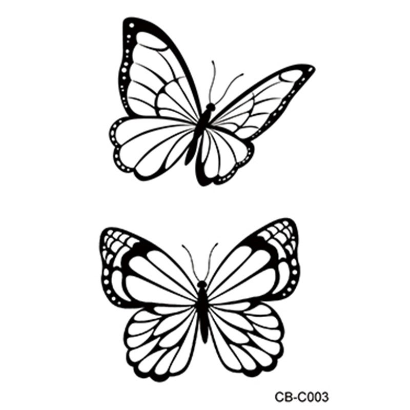 Herbal Tattoo Sticker Juice Semi-Permanent Advanced Waterproof Tattoo Sticker Ins Style Party Holiday Tattoo Sticker - Image 1