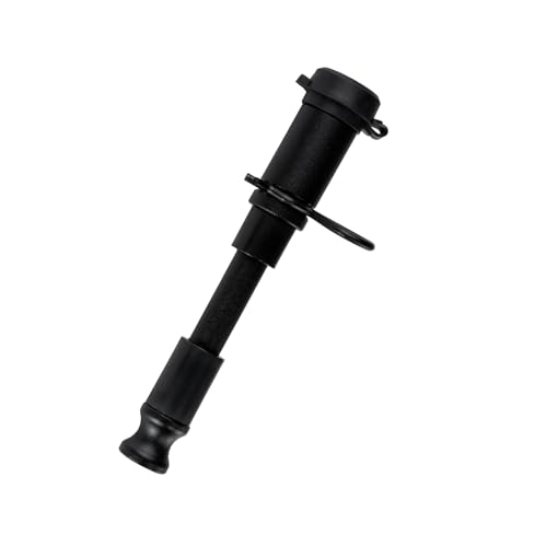 BulletProof Hitches - 5/8" Trailer Hitch Locking Pin - Universal Fit, Stainless Steel, Weather Resistant Rubber Cap - Black, 1 Pack - Image 1