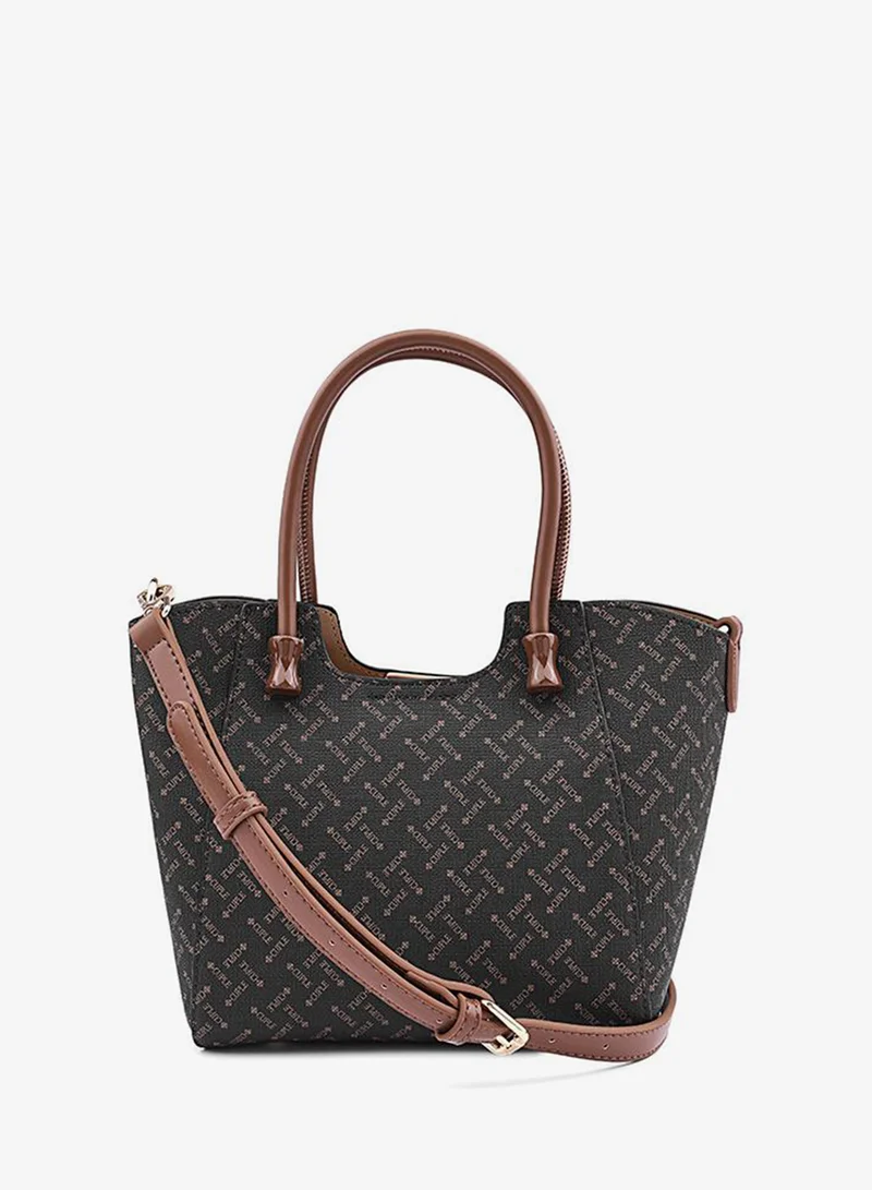 Cuple Women’s Monogram Tote Bag with Double Top Handles