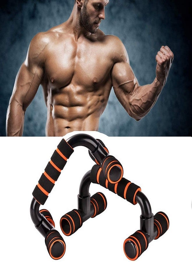 AAFOS Hard Polypropylene material push up bar Dips Chest press training puch up stand for men Workout Dip Stand puch up bars for men for Gym Home office puch up bars for men & women - Image 4