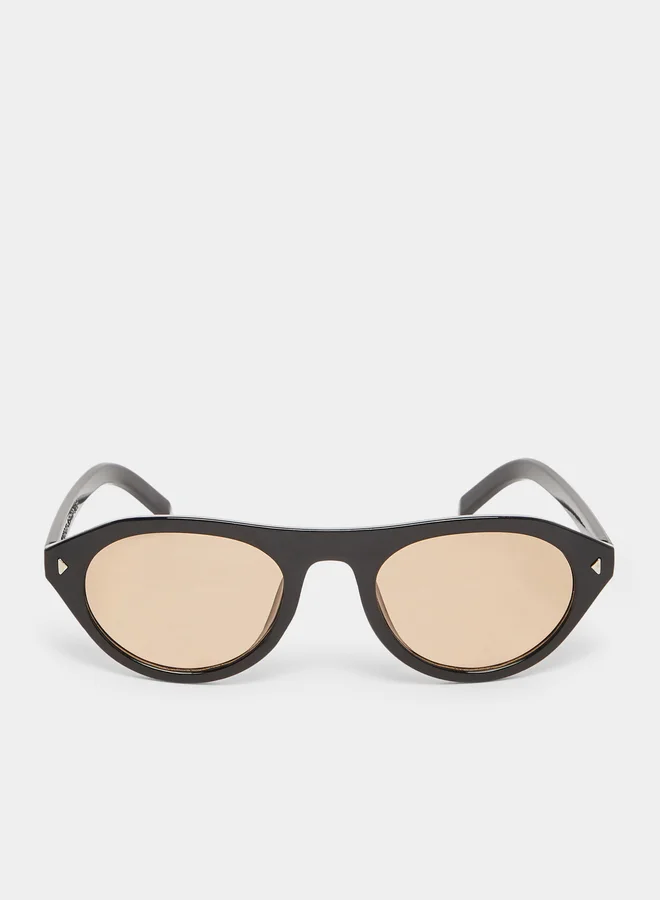 Styli  Brown Retro Sunglasses for Women | Best Price UAE