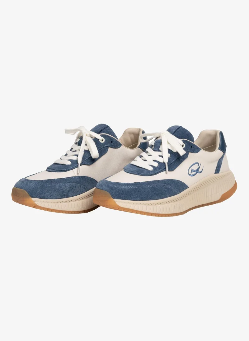 Christian Lacroix Christian Lacroix Women's Leather Chunky Sneakers - Denim Blue
