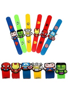 QiaoKai 12 Piece Cartoon Design Silicone Wristband Set  - Image 4