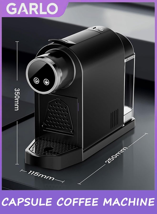 جارلو آلة قهوة كبسولة ، آلة صنع القهوة لنسبرسو الأصلية مع أحجام 2 ، آلة إسبريسو 19Bar مع 850ML خزان المياه القابل للفصل - Image 2