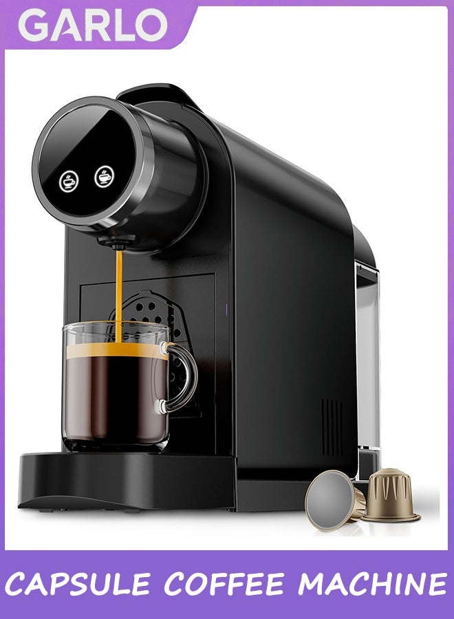 جارلو آلة قهوة كبسولة ، آلة صنع القهوة لنسبرسو الأصلية مع أحجام 2 ، آلة إسبريسو 19Bar مع 850ML خزان المياه القابل للفصل - Image 1