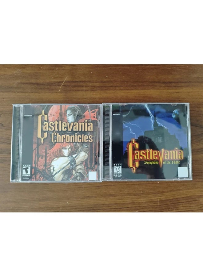 General The Castlevania series console game disc box comes with a bonus disc, a retro classic CD-ROM direct-reading adaptation.  - Image 2