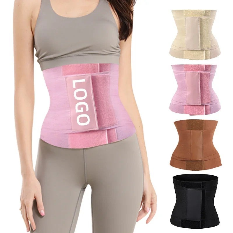 Bluejw Hot Waist Trimmer Belt for Women - Tummy Control Thigh Slimming Waist Trainer - Fat Burning Workout Belly Band - Body Shaper Girdle - Image 3