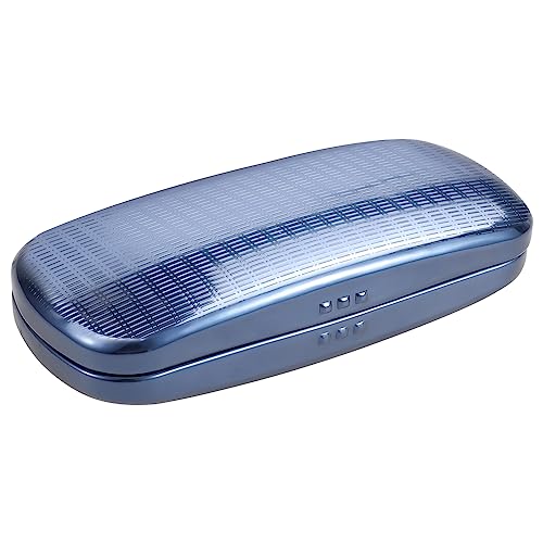 Hifot Metal Eyeglass Case, Glasses Case Hard Shell, Aluminum Spectacles Box Sunglasses Case for Men Women, Reading Glasses Holder - Image 1