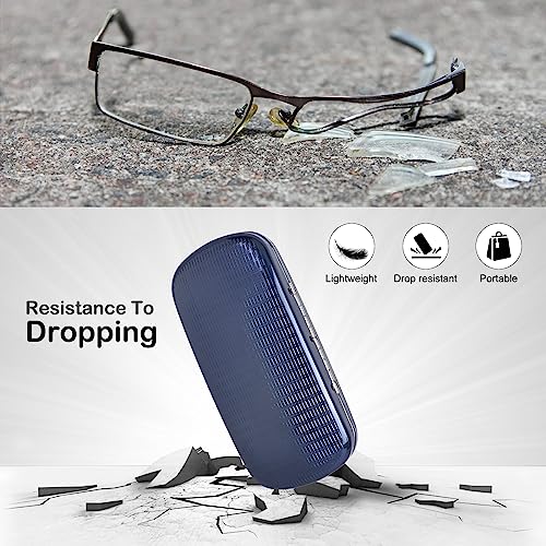 Hifot Metal Eyeglass Case, Glasses Case Hard Shell, Aluminum Spectacles Box Sunglasses Case for Men Women, Reading Glasses Holder - Image 3