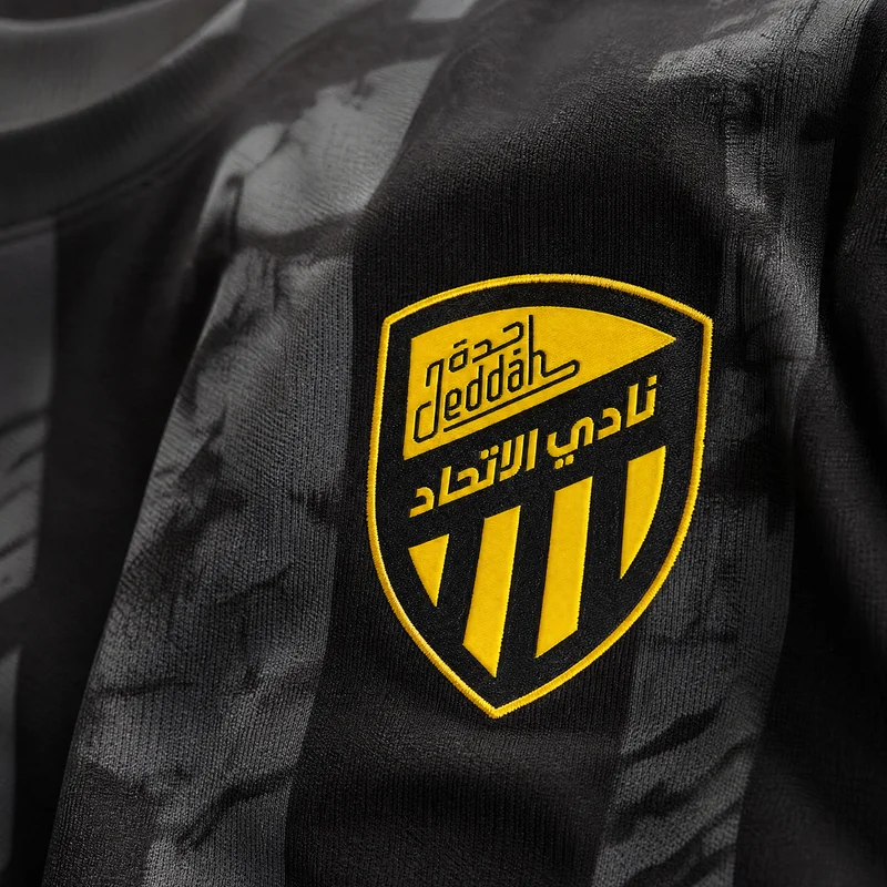Nike Black Men's Al-Ittihad 25/26 Third Authentic Football Jersey for Men | Best Price UAE