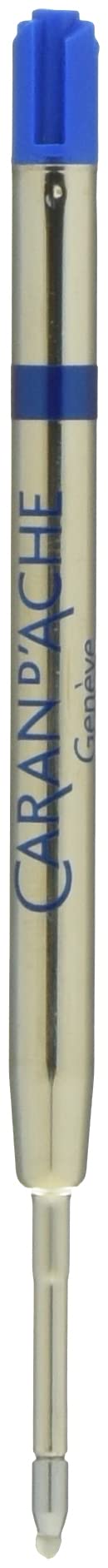 CARAN D'ACHE Caran d'Ache Ballpoint Pen Water-Based Refill, F, Fine Point, Blue for 8462-160 849 - Image 5