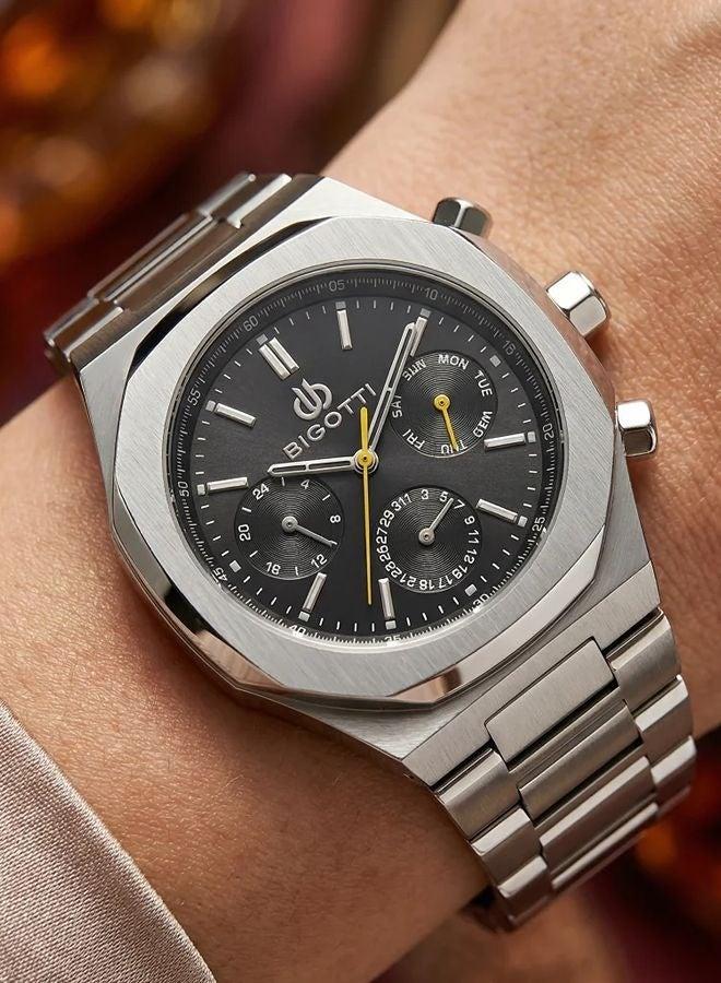 Bigotti - Raffinato Women Watch | Stainless SteelBrass Case | Analog | Round Dial | Mineral Glass | Japanese Quartz | Water Resistant 50 Meters - Image 2