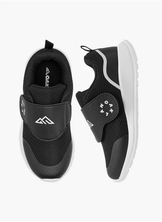 شو اكسبرس Boys Logo Detail Sports Shoes with Hook and Loop Closure