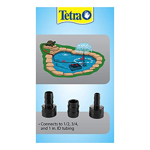 TetraPond Pond Pump Fountain Set, Spray/Bell/Frothy Patterns - Image 2