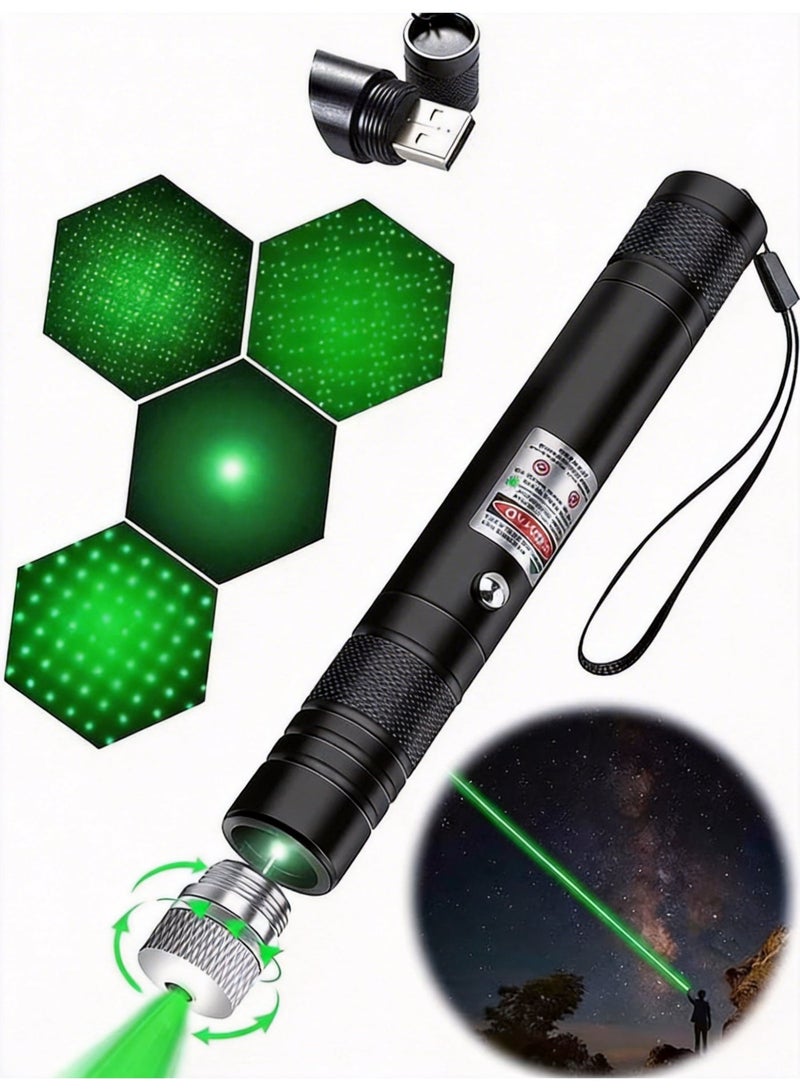 Green High Power Laser Pointer for Outdoor Use Everyday Carry Presentation Tool - Image 1