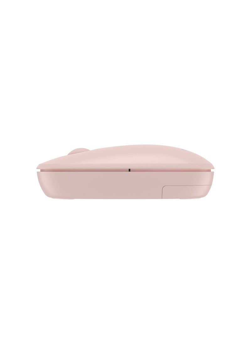 PHILIPS Wireless Mouse,2.4GHz Quiet Mouse with USB Receiver,Ergonomic Optical Computer Mice,1600 DPI,Portable and Durable Computer Mouse with 12-Months Battery Life for PC/Mac/Laptop –Pink Pink - Image 3