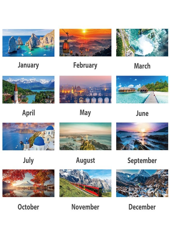 Lemome 2025 Calendar - 3 Month Calendar Vertical Display, 2025 Wall Calendar from Jan. 2025 - Dec. 2025, 11" x 26"(when opened), Large Monthly Calendar - Image 2