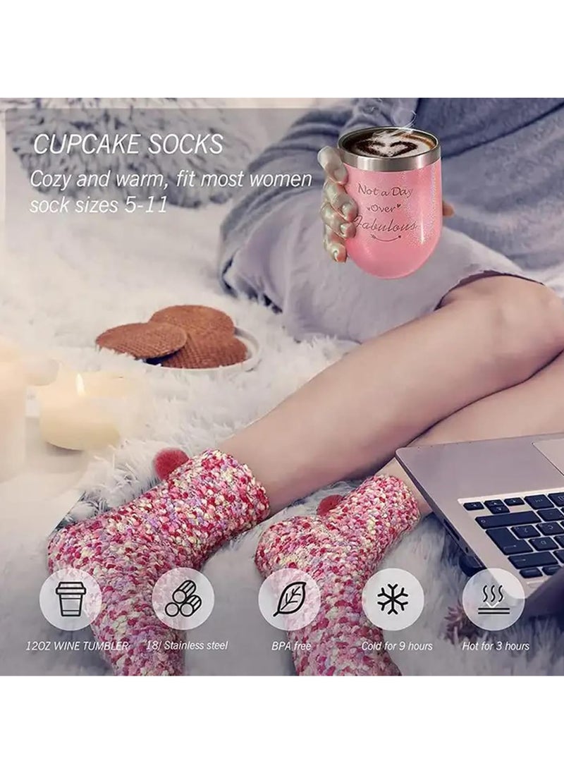 Vitacelli "Luxurious Valentine's Day Spa Gift Set for Women – Scented Candles & Bath Bombs, Relaxing Bubble Bath Gift for Her, Perfect for Birthday, Mother's Day, or Anniversaries"  - Image 4