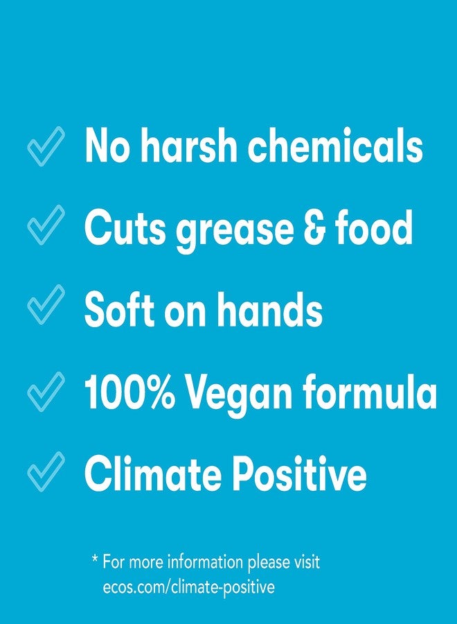 ECOS, Earth Friendly Products Dishmate Dishwashing Liquid Natural, Pear, 25 Fl Oz - Image 2