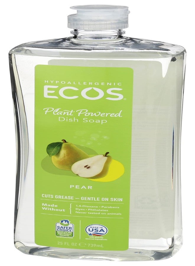 ECOS, Earth Friendly Products Dishmate Dishwashing Liquid Natural, Pear, 25 Fl Oz - Image 3