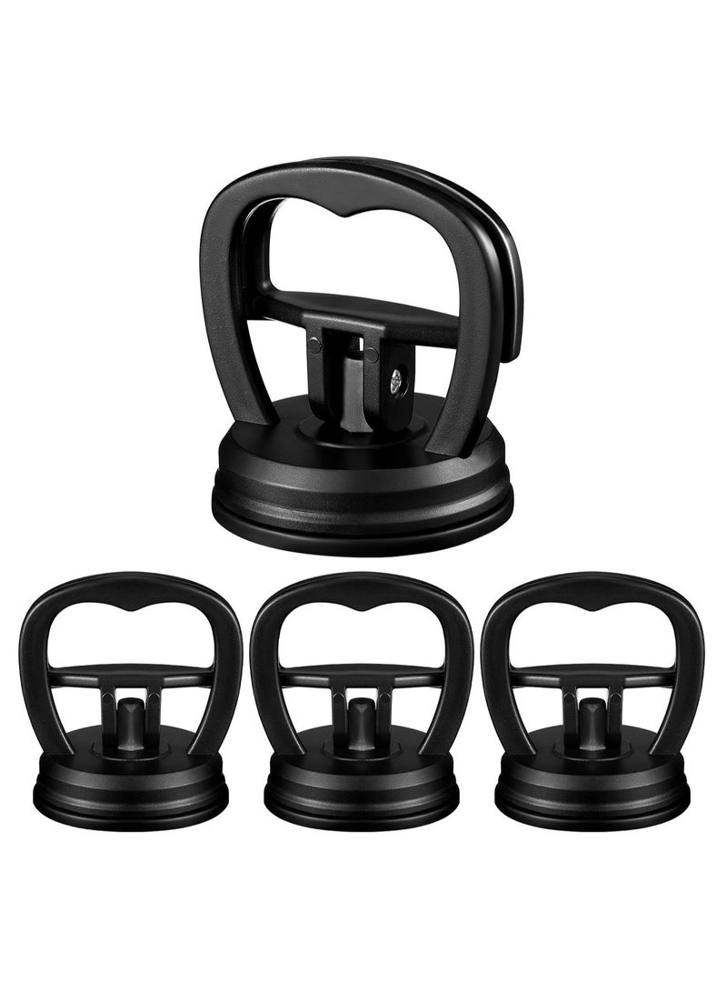 4 Pieces Suction Cup Dent Puller, Powerful Car Dent Repair Tool Kit, Automatic Dent Repair Tool for Glass Tile Mirror, Granite Lifting and Object Moving (Black) - Image 1