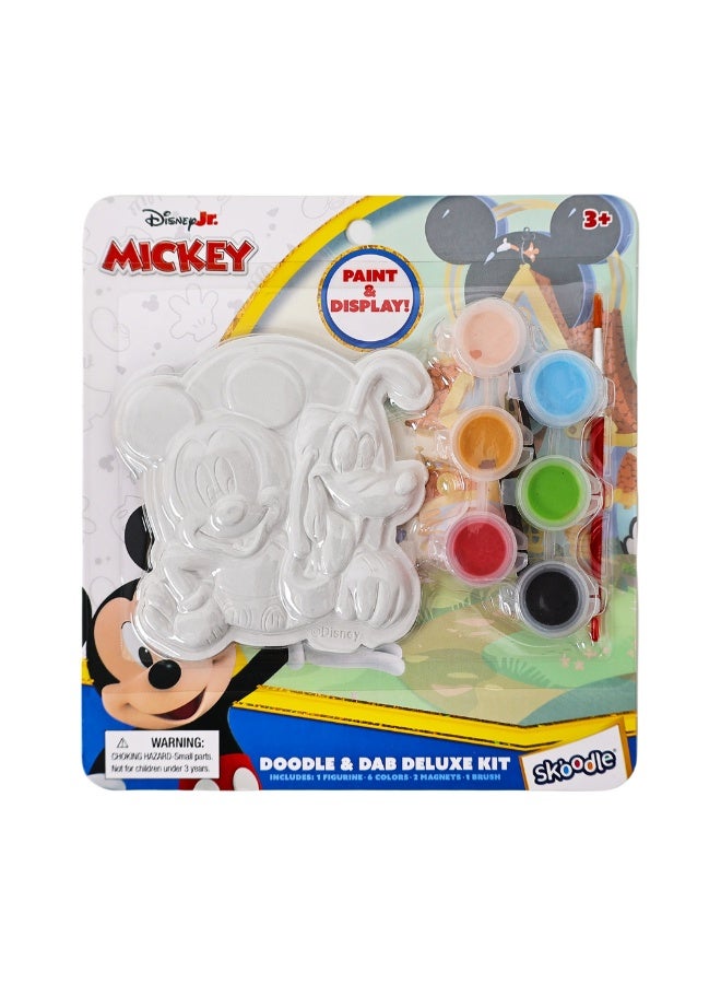 Disney Mickey Doodle & Dab Deluxe Kit | Paint & Display | Art & Craft Kit | Age 3+ - Image 3