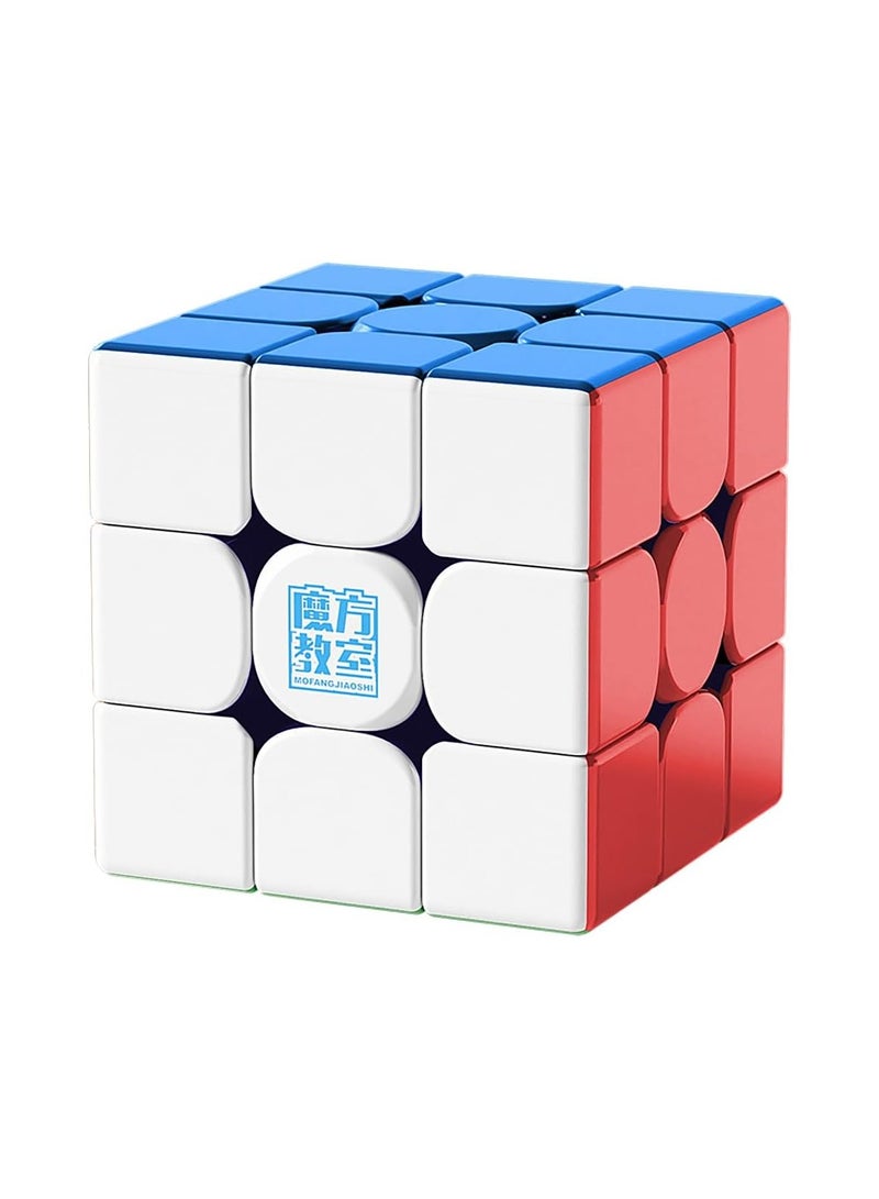 Willking Moyu Super RS3M V2 2023 مكعب سرعة مغناطيسي 3x3 مطلي بالأشعة فوق البنفسجية (ملابس سحرية) moyu Super RS3 M V2 Professional 3x3 بدون ملصقات مغناطيسية مطورة من... - Image 1