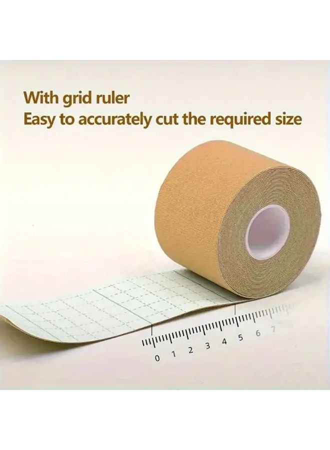 6 Rolls Heavy Duty Sweatproof Elastic Sports Tape For Gym Workout And Fitness - Image 2
