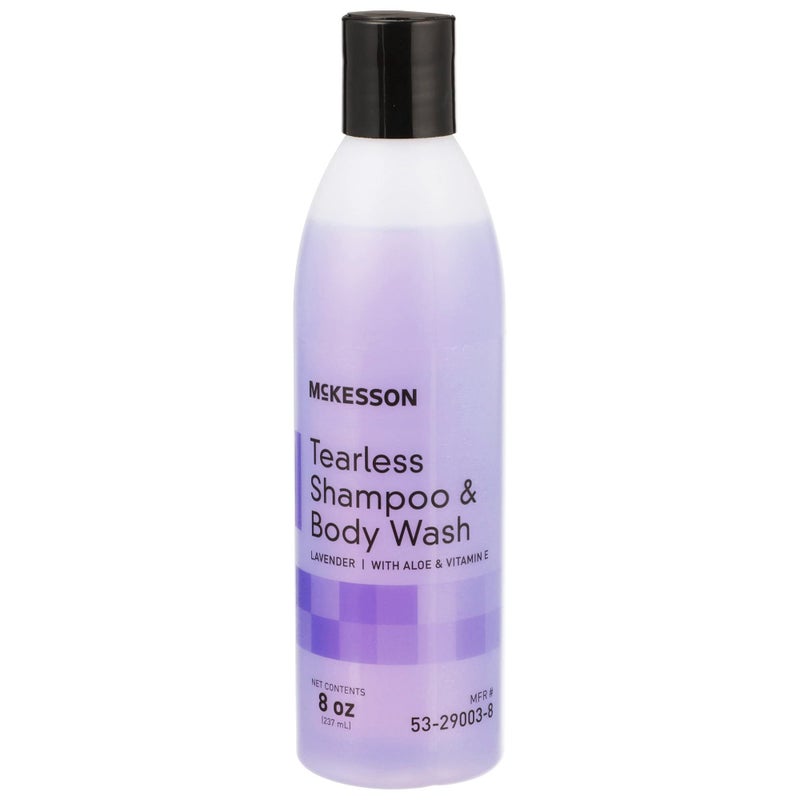 McKesson Tearless Shampoo and Body Wash with Aloe and Vitamin E Lavender Scent 8 oz 1 Count
