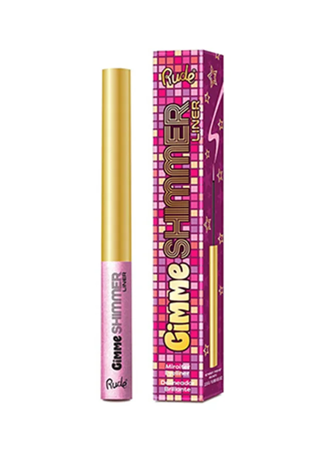 Rude Gimme Shimmer Liner Rose Quartz