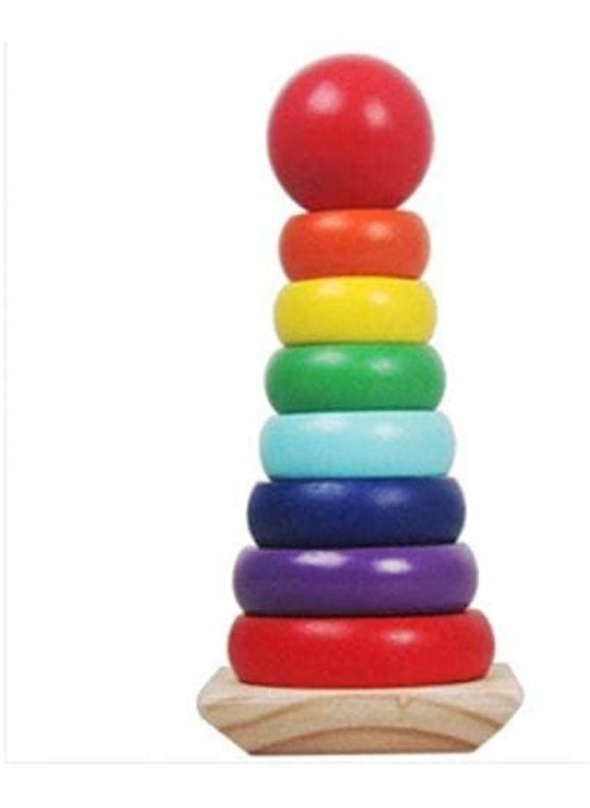Mzy Rainbow Tower For Unisex, Multi Color 