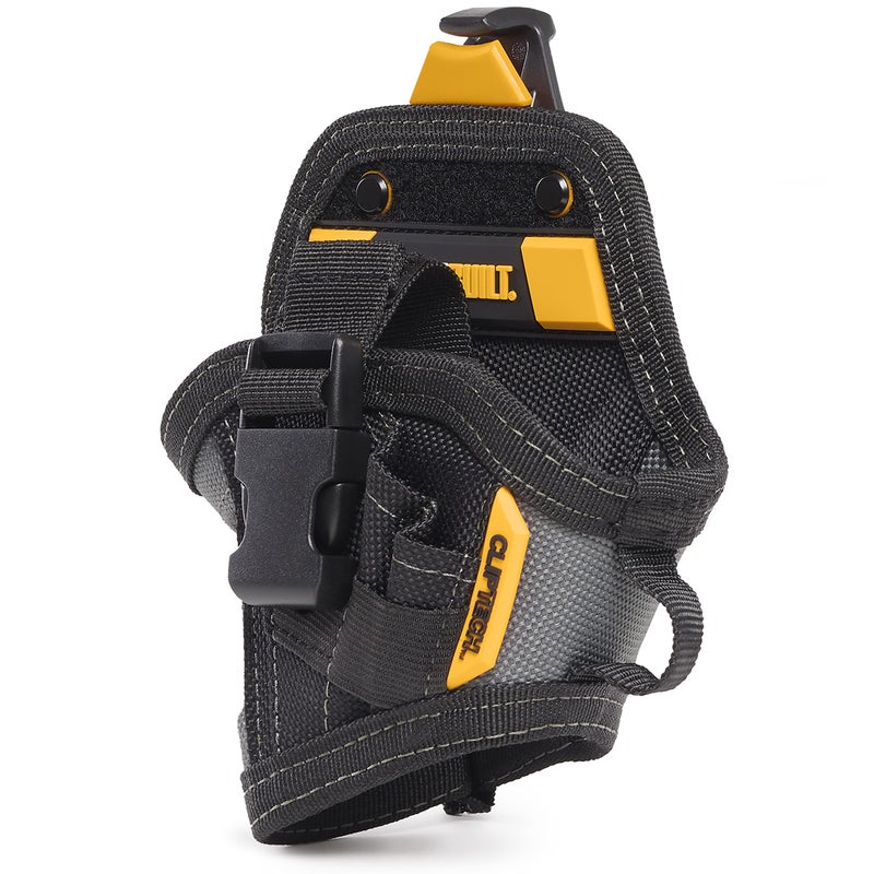 ToughBuilt ClipTech Series â€“ Compact Drill Holster, Heavy-Duty Tool Holster ClipTech Hub, Adjustable Drill Strap, Bit Pockets, Rugged 1680D Construction Secure Jobsite Access (TB-CT-20-S) - Image 3