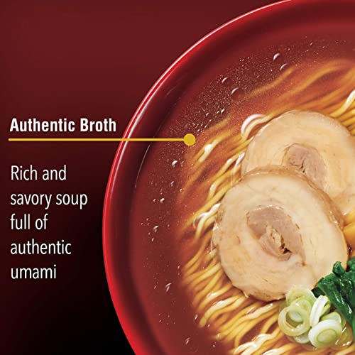 Nissin RAOH Ramen Noodle Soup, Soy Sauce, 3.77 Ounce (Pack of 6) - Image 5