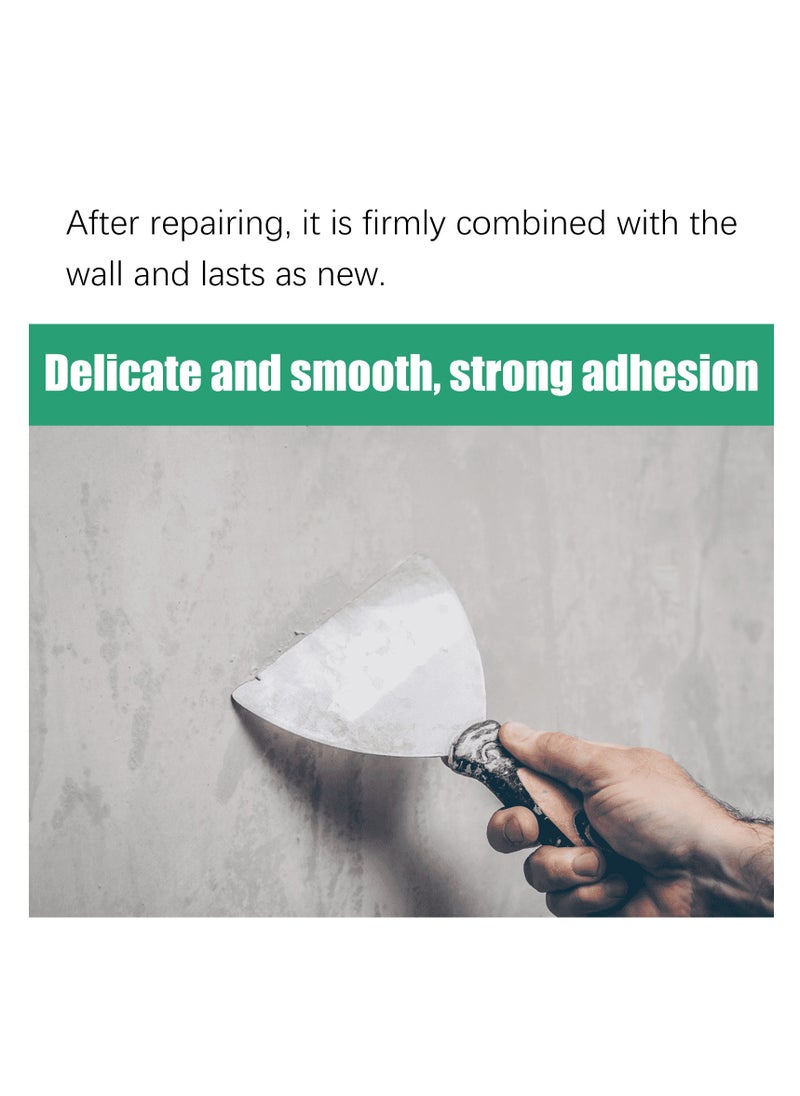 Joyelink Wall repair paste, drywall repair kit, wall patcher with scraper, wall hole filling wall repair subsidy kit, quick and easy wall hole filling solution，100g  - Image 5