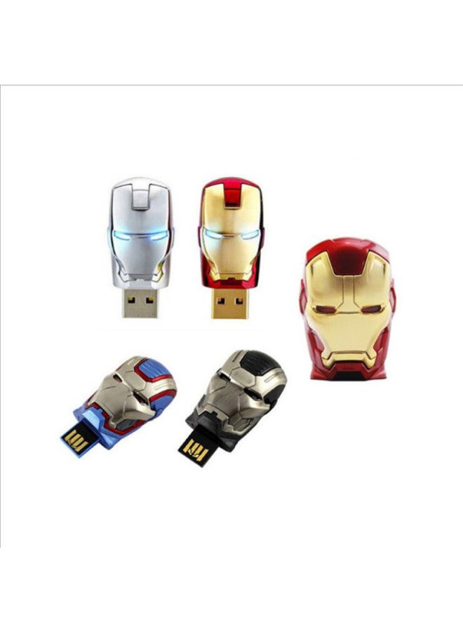 Student U Disk Iron Man U Disk 16g Captain America U Disk Thor Hammer U Disk Personalized Student Gifts-Capacity:128GB - Image 2