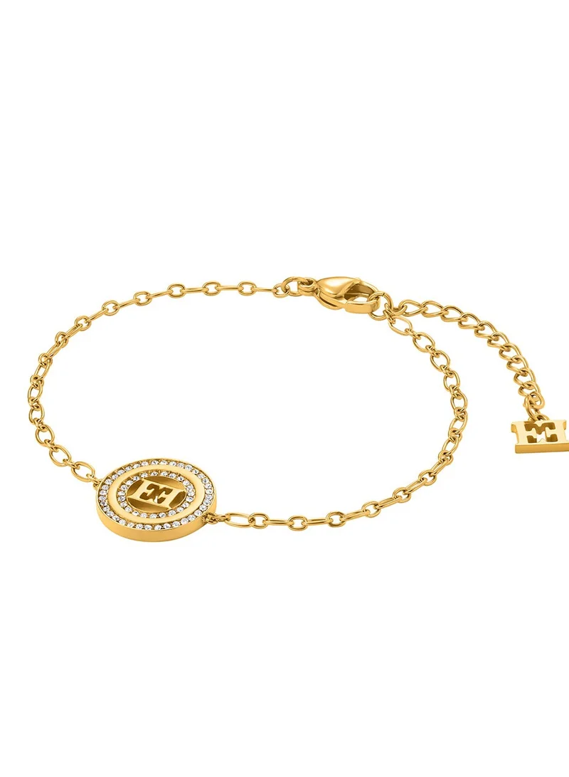 إسكادا Alice Bracelet for Women Iconic E Signature, Crystal Accents, Modern Luxury and Chic Design