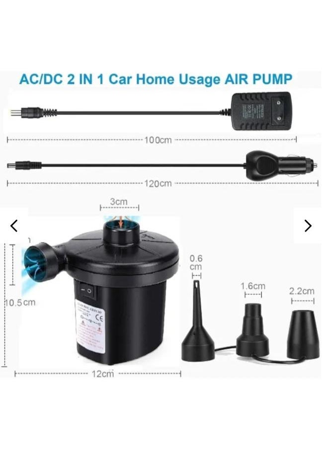 Generic - 240V Two Way Electric Air Pump for Inflatable Mattress Boat Bagel Inflatable Sofa Sea Bed Pump Air Pump - Image 1