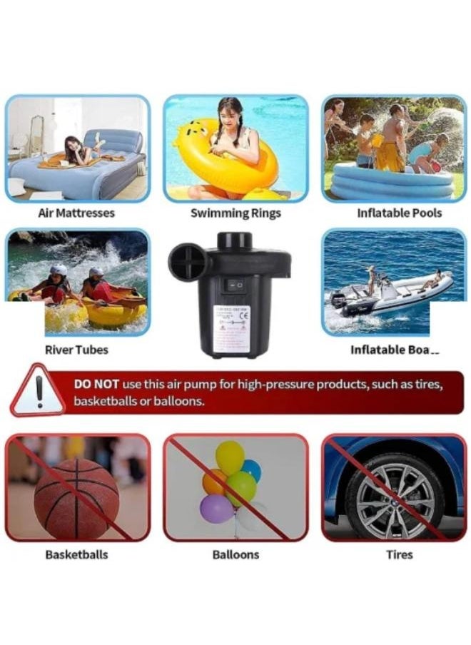 Generic - 240V Two Way Electric Air Pump for Inflatable Mattress Boat Bagel Inflatable Sofa Sea Bed Pump Air Pump - Image 1