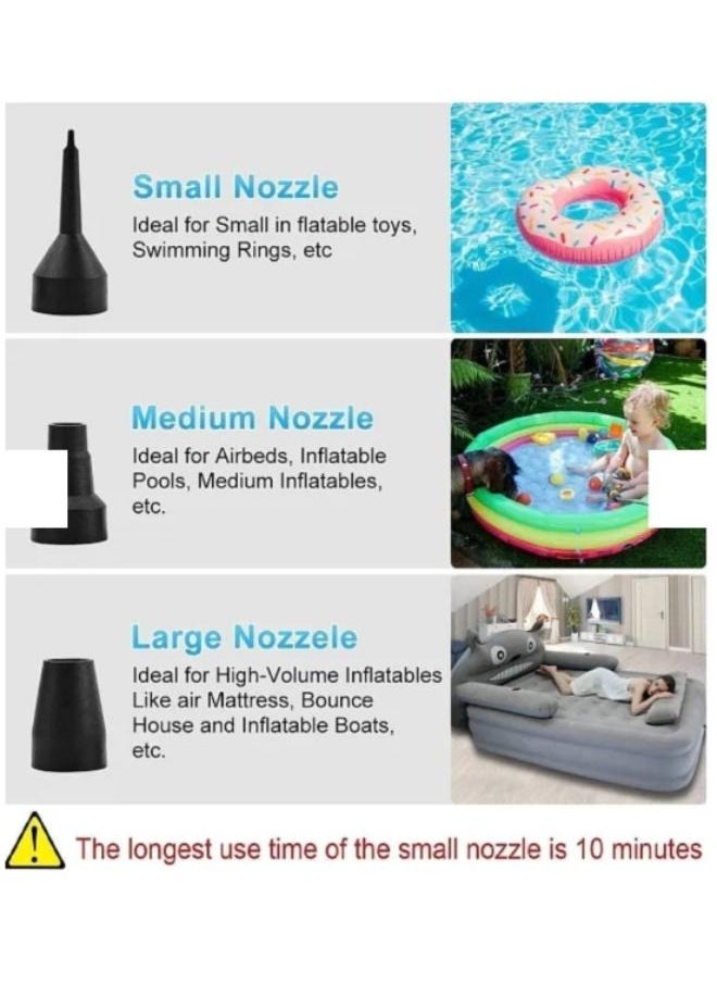 Generic - 240V Two Way Electric Air Pump for Inflatable Mattress Boat Bagel Inflatable Sofa Sea Bed Pump Air Pump - Image 1