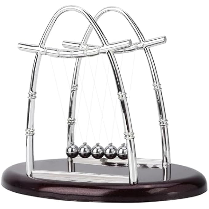 Domary EDUCATIONAL SCIENCE BALANCE BALLS STRESS RELIEF TOY HOME OFFICE DECOR ORNAMENT (M) - Image 2