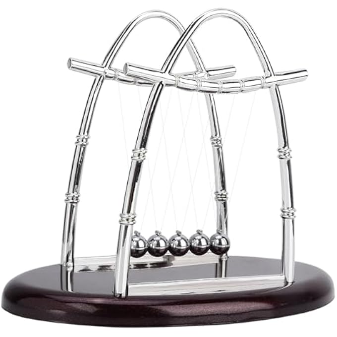 Domary EDUCATIONAL SCIENCE BALANCE BALLS STRESS RELIEF TOY HOME OFFICE DECOR ORNAMENT (M) - Image 1