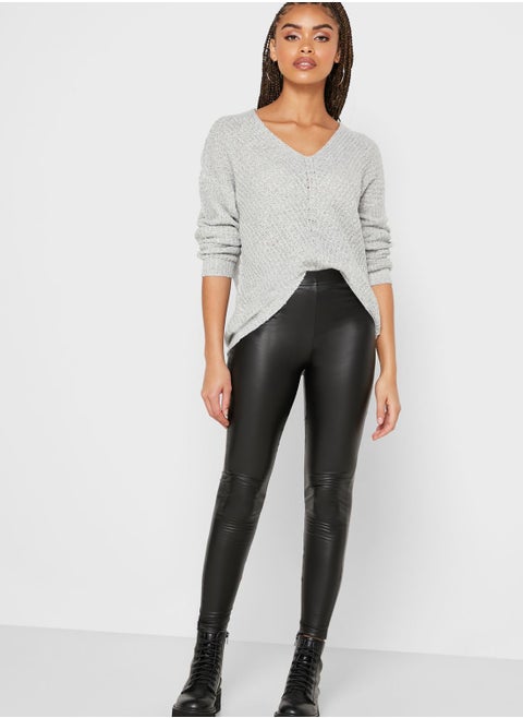 Pu Leggings
