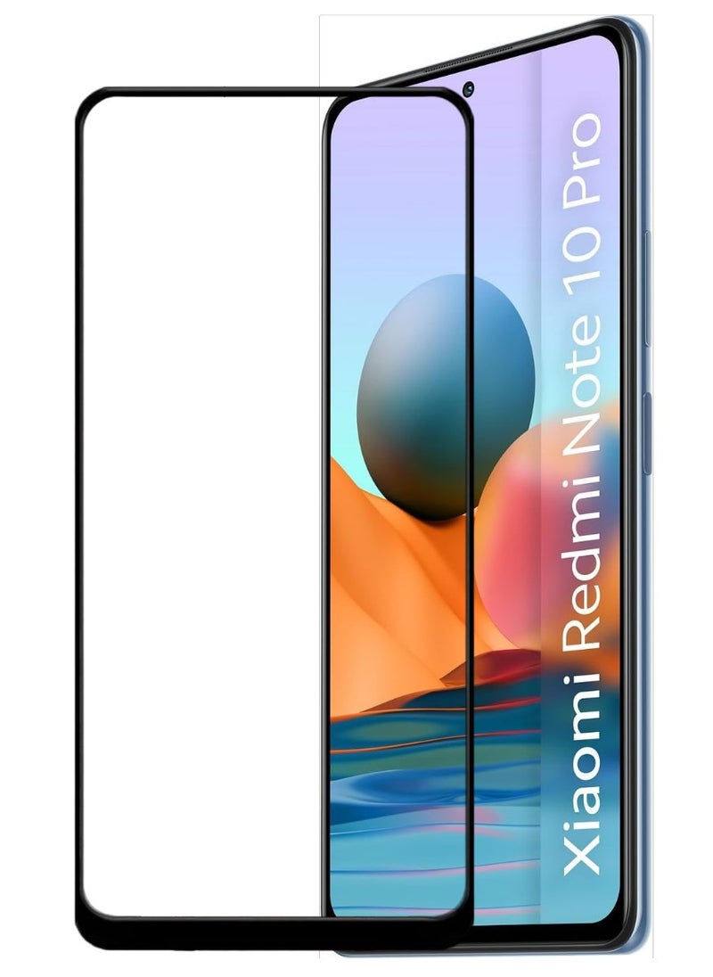 ACLIX Antistatic ESD Dustproof Premium Quality High Definition Tempered Glass Screen Protector Designed For Xiaomi Redmi Note 10 Pro - Image 1