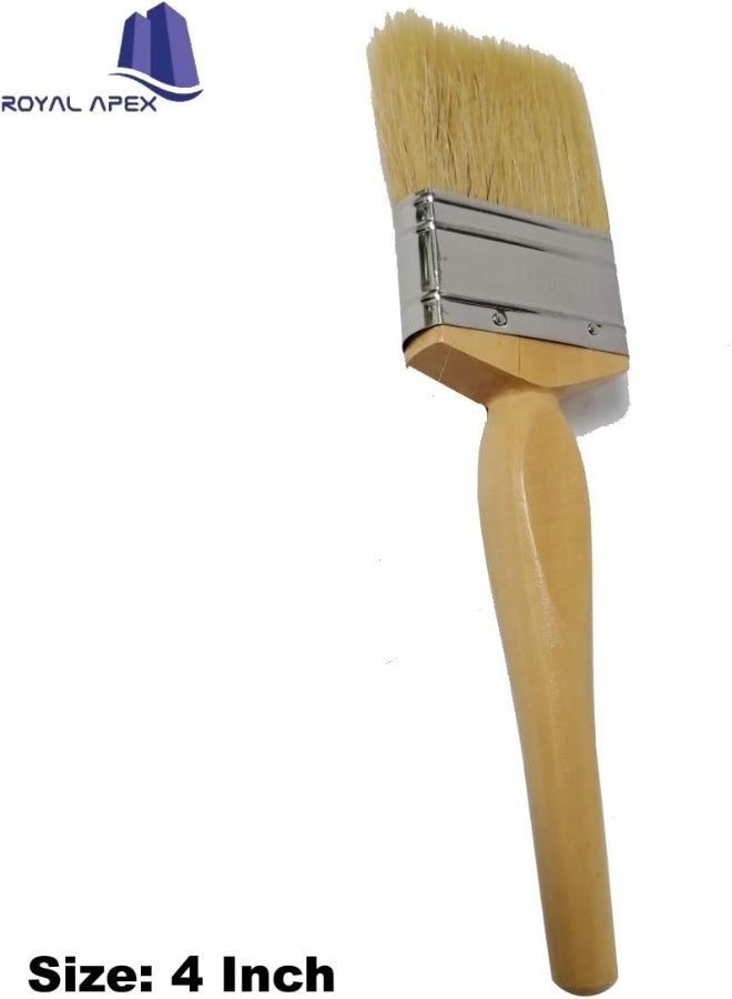 Royal Apex Paint Brushes - Long Quality Bristles/Comfortable Wooden Handle - For All Types Of Painting  - Image 2