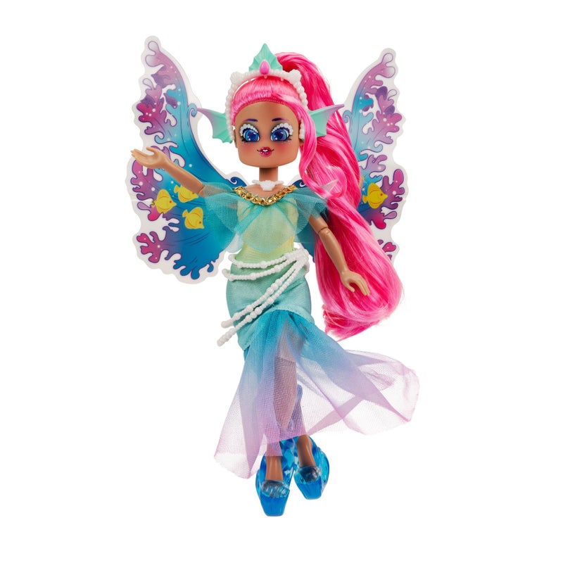 Royale High 9â€ Fashion Doll - Water Fairy, Wave 1, Series 1 Doll - Fairy Journal, Comb, and Virtual Item Code Included - Ages 5+ - Image 1