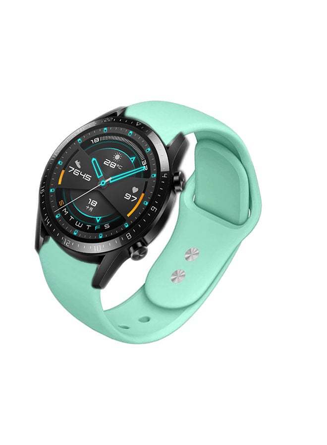 NIBEMINENT Stylish Replacement Band For Huawei Watch GT/GT 2 46mm Green Grass