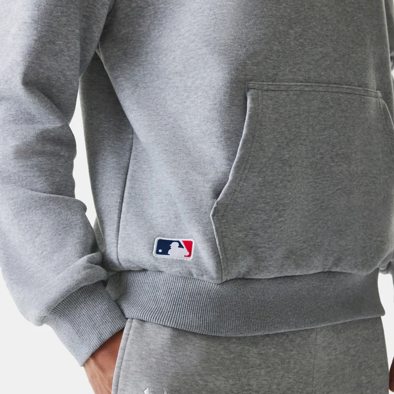 New Era Grey Men's MLB New York Yankees League Essential Hoodie for Men | Best Price UAE