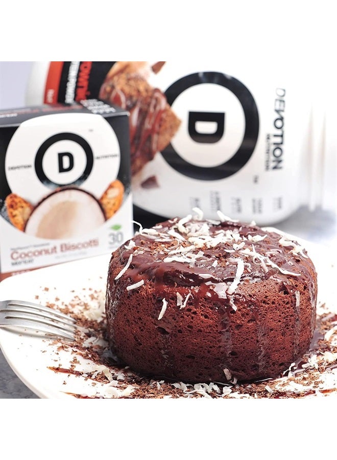 Devotion Nutrition Protein Powder Blend | Gluten Free, Keto Friendly, No Added Sugars | 1g MCT | 20g Whey & Micellar Protein | 12 Count Packets (Brownie Batter) - Image 5