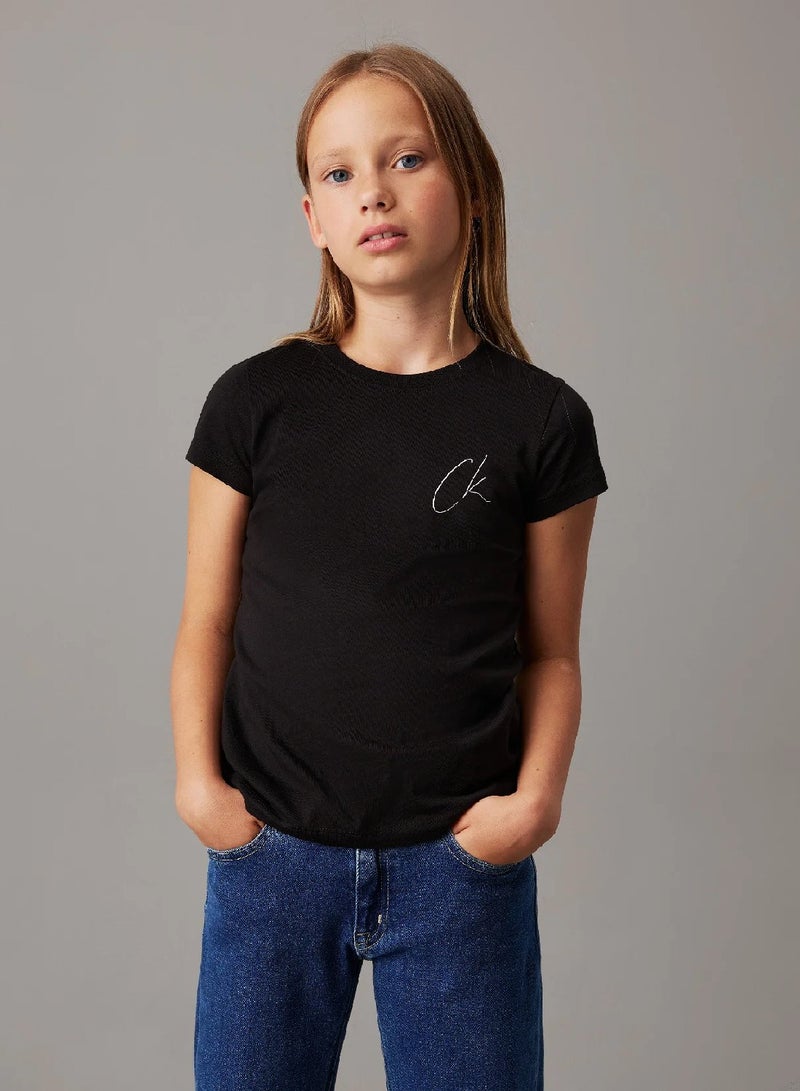 Calvin Klein Jeans Slim Logo T-shirt - Image 1
