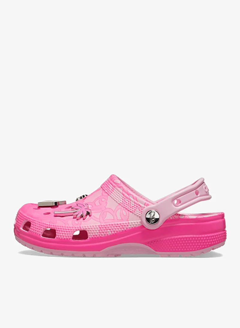 crocs Mattel Pink Barbie Clogs